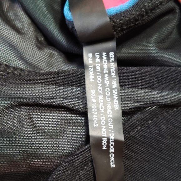 Torrid Multicolor Peekaboo One Piece Swimsuit Size 4 - Picture 7 of 8